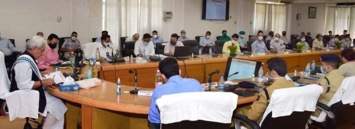 Lt Governor reviews developmental scenario of Kathua