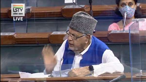 If talks can happen with China, why not with other neighbour: Farooq Abdullah in LS