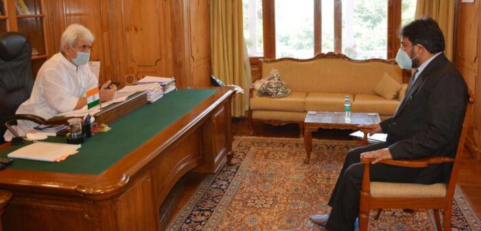 Former PDP Youth leader meets Lt Governor