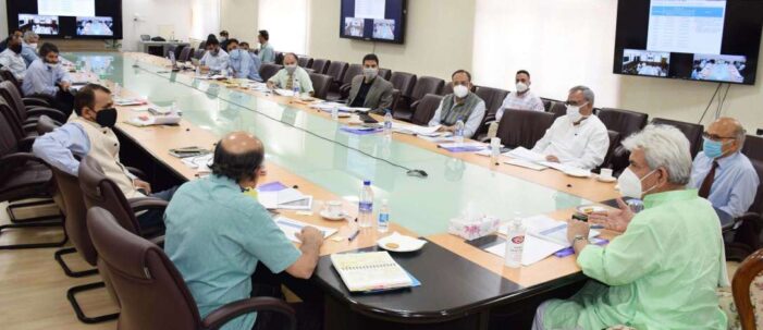 LG reviews power scenario in J&K
