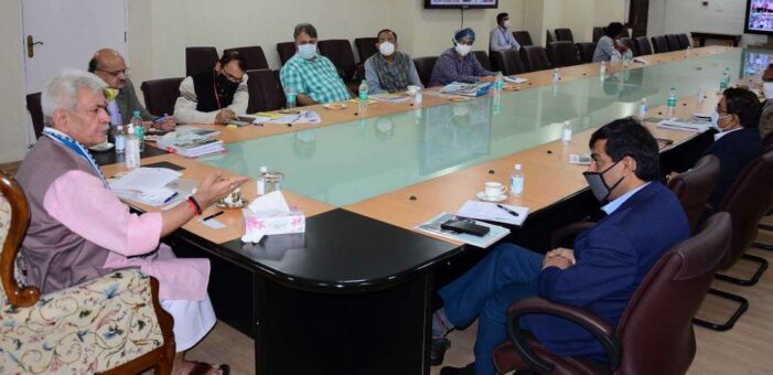 “Be a Changemaker”, Lt Governor directs Officers days before launch of Back to Village-3 programme