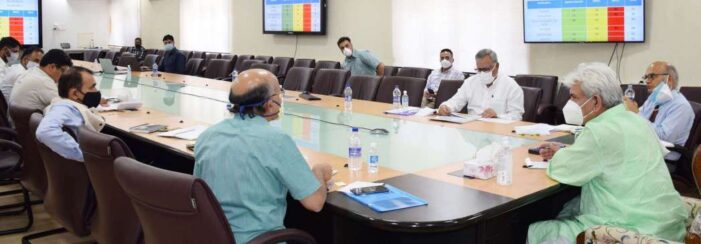 Lt Governor reviews functioning of J&K Sports Council & Youth Services & Sports Department