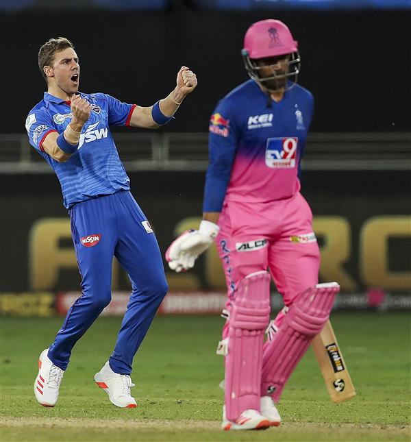 Delhi Capitals’ Anrich Nortje bowls fastest ball in IPL history