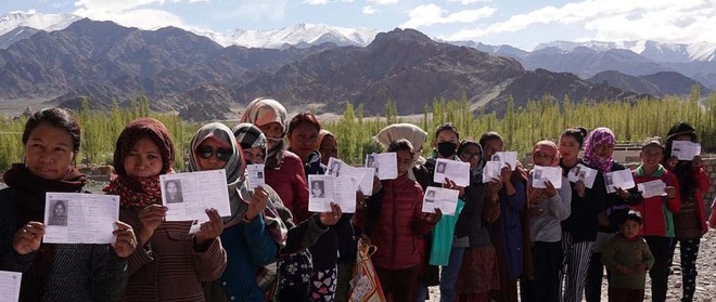 150 file nomination for Ladakh Hill Council poll