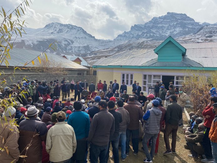 Fight against 5 August decisions taken by New Delhi last year to continue: Omar Abdullah in Drass