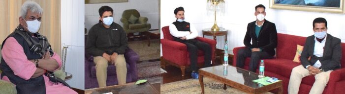 Former Legislator; Sports Person & public delegation call on Lt Governor