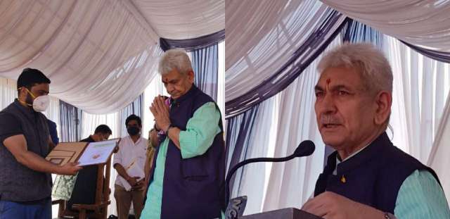 “Panchayats in J&K to be a new model of equitable development & growth in the country; people of J&K will decide their own priorities & administration will be facilitator”, Lt Governor
