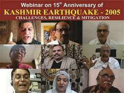 Div Com Kashmir inaugurates Webinar on 15th Anniversary of Kashmir Earthquake