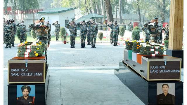 Lieutenant Governor pays tribute to Army personnel martyred in Kupwara