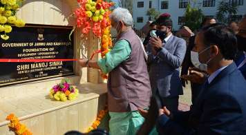 Lt Governor inaugurates and lays foundation of public assets worth Rs 16.64 cr