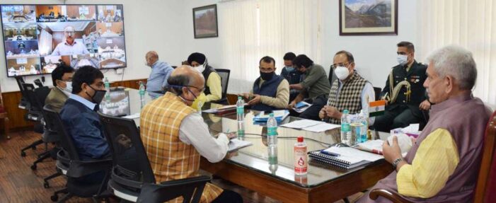 Lt Governor asks officers to provide best services and use innovative means