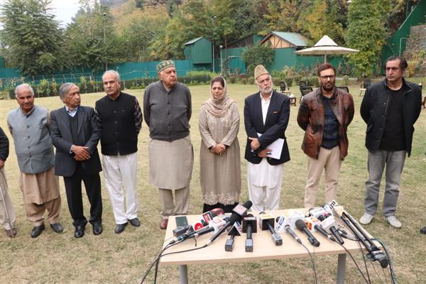 Gupkar Alliance to reach Kargil leadership delagation to reach Kargil at 6PM on Friday