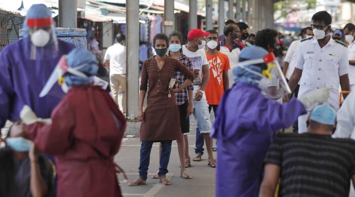 Sri Lanka closes fish market, expands curfew
