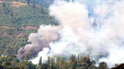 Cross border firing along LoC, IB in Jammu Cross border firing along LoC, IB in Jammu