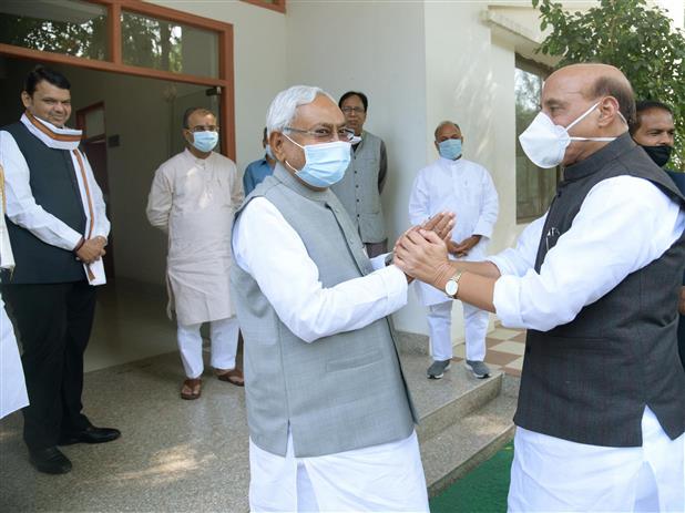 Nitish to be sworn in as Bihar CM today; Shah, Nadda to be present