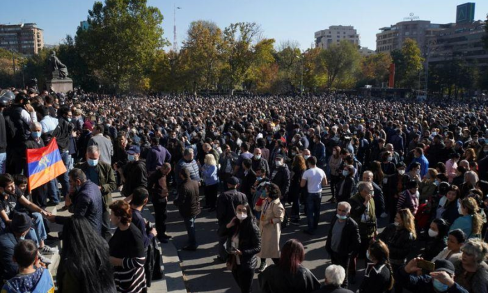 Anger mounts in Armenia over Karabakh peace deal