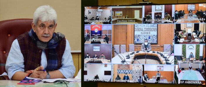 Lt Governor interacts with Div Coms, DCs, SPs; reviews election preparedness  Maintaining neutrality; fairness of election process to be ensured: LG