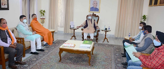 MP, ex-Legislators, public deputations call on Lt Governor
