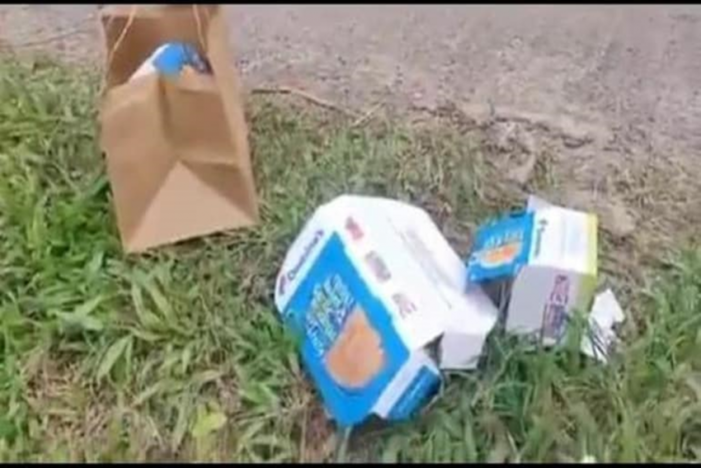 Tourists Who Dumped Pizza Boxes On Karnataka Road Made To Go Back 80Kms To Pick Up Trash
