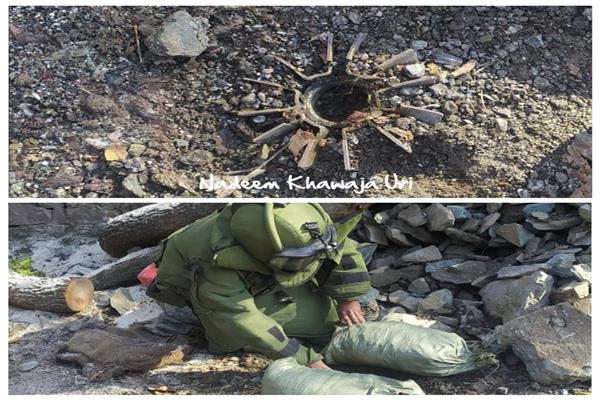 Two more live shells defused in Kamalkote Uri: Police Two more live shells defused in Kamalkote Uri: Police