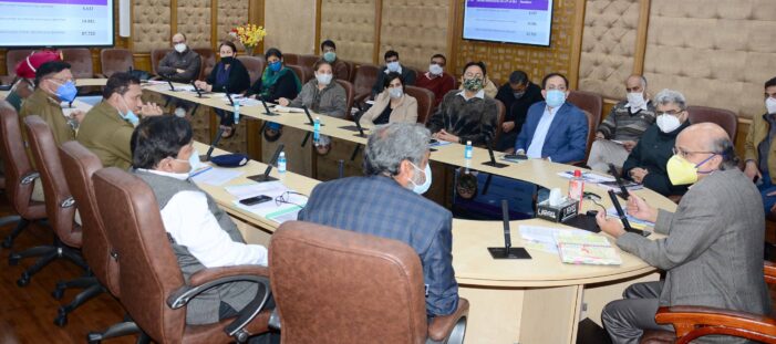 CS chairs maiden meeting of UT Steering Committee ON COVID Vaccination
