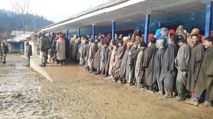10.66% votes polled till 9AM across J&K