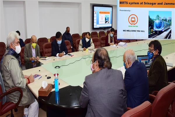 Jammu & Srinagar to get Metro Rail soon
