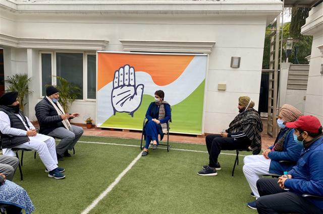 Will not withdraw from fight against farm laws, Priyanka Vadra tells Punjab Congress MPs