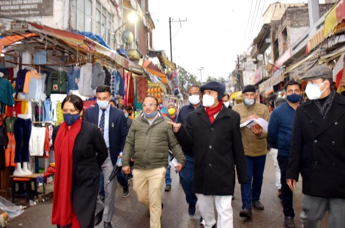 Principal Secretary to Lt Governor Nitishwar Kumar conducts whirlwind tour of Jammu city