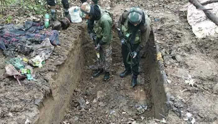 Hideout busted during CASO in Lolab Kupwara Hideout busted during CASO in Lolab Kupwara
