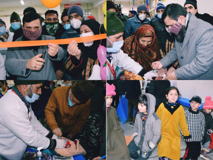 Intensive Pulse Polio Immunization of children held across Kashmir