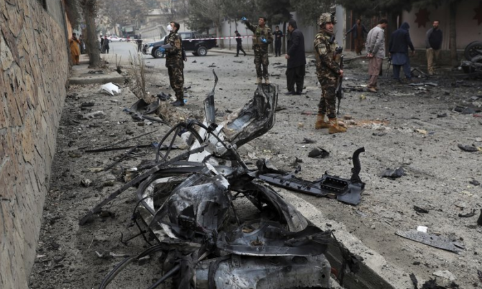 Afghan police: 3 separate Kabul explosions kill 5, wound 2