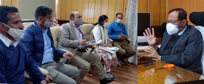 Advisor Bhatnagar meets several deputations, individuals Advisor Bhatnagar meets several deputations, individuals