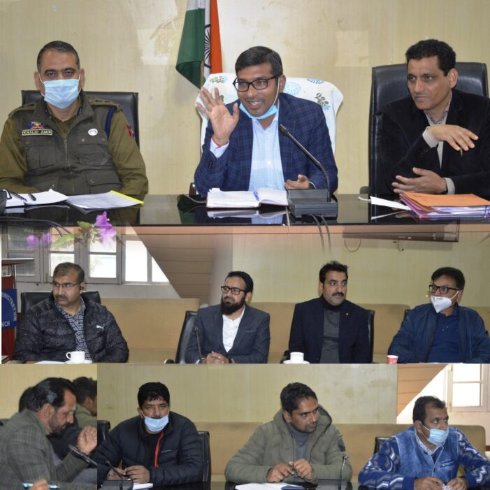 Arrangements for conduct of Class IV JKSSB Exam finalized at Poonch Arrangements for conduct of Class IV JKSSB Exam finalized at Poonch