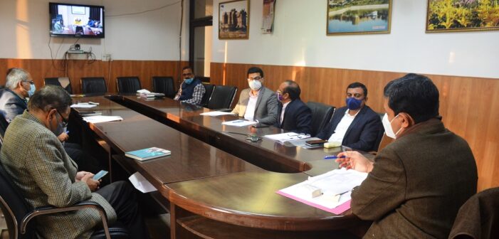 NH44 widening: Div Com Jammu reviews progress on Nashri to Banihal stretch NH44 widening: Div Com Jammu reviews progress on Nashri to Banihal stretch