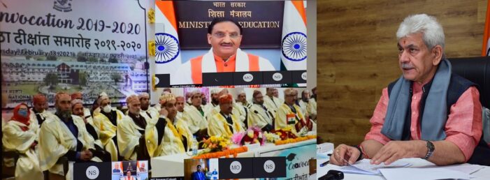 Lt Governor addresses NIT Srinagar Convocation Lt Governor addresses NIT Srinagar Convocation