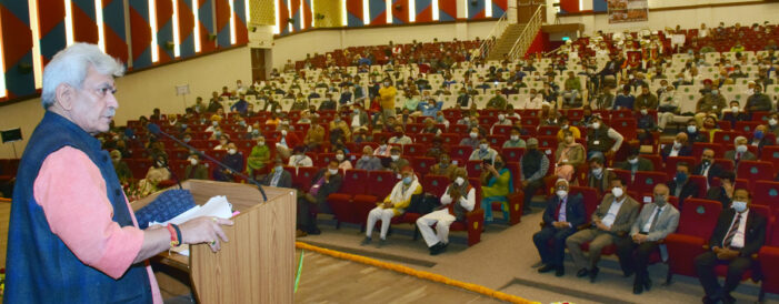 Lt Governor inaugurates 2-day long Innovative Farmers Conference on “Farmer Led Innovations for Enhancing Farm Income” at SKUAST Jammu Lt Governor inaugurates 2-day long Innovative Farmers Conference on “Farmer Led Innovations for Enhancing Farm Income” at SKUAST Jammu