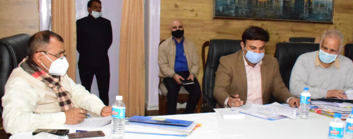 Principal Secretary to LG reviews Jammu Smart City Projects; directs for expediting tendering and execution of ongoing works Principal Secretary to LG reviews Jammu Smart City Projects; directs for expediting tendering and execution of ongoing works