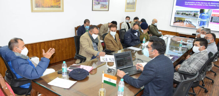 Principal Secy to LG reviews Srinagar Smart City Projects Principal Secy to LG reviews Srinagar Smart City Projects