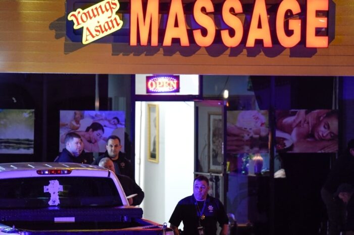 8 killed in 3 separate spa shootings in US