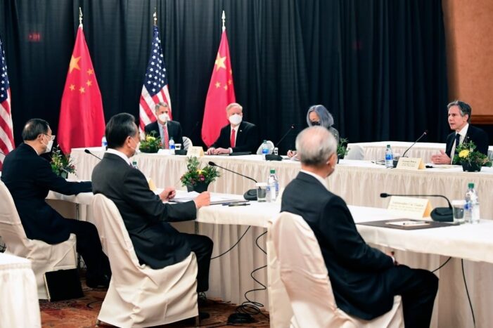 Top US, Chinese diplomats clash at start of first talks of Biden presidency