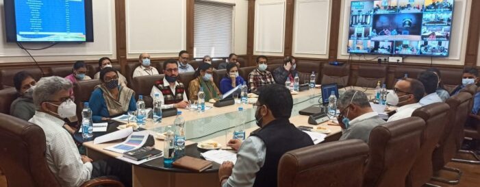 Atal Dulloo reviews PMJAY SEHAT registration