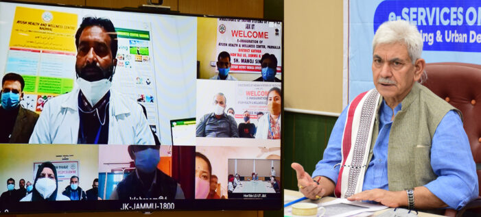 Lt Governor e-inaugurates 73 AYUSH Health & Wellness Centres across J&K Lt Governor e-inaugurates 73 AYUSH Health & Wellness Centres across J&K
