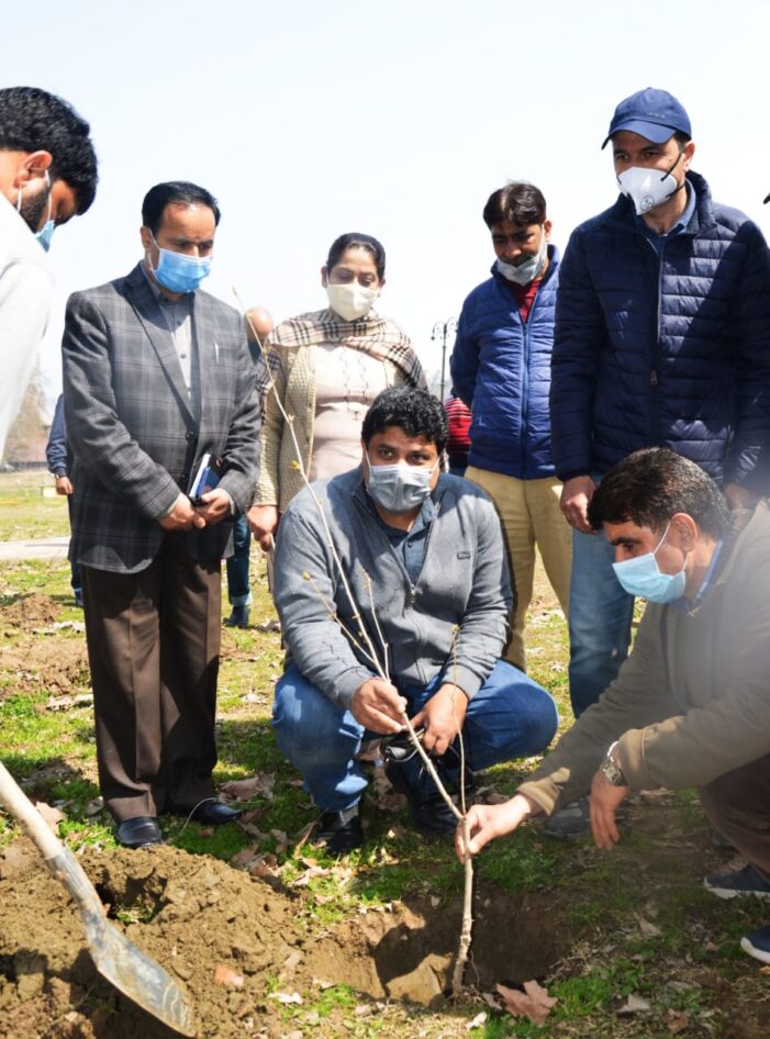 Sarmad Hafeez launches plantation drive at Kongposh Sarmad Hafeez launches plantation drive at Kongposh