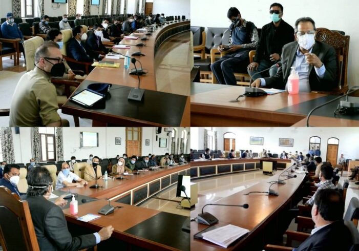 Ensure people follow Covid SOPs, get vaccinated: Baseer Khan directs Officers Ensure people follow Covid SOPs, get vaccinated: Baseer Khan directs Officers