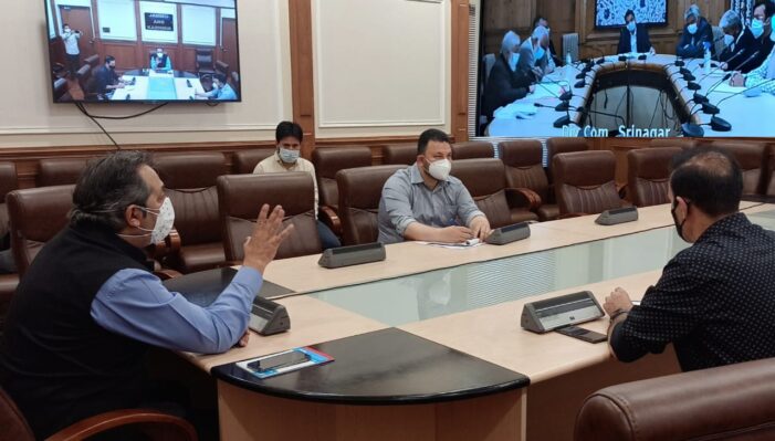 Advisor Baseer Khan reviews power scenario of Kashmir division Advisor Baseer Khan reviews power scenario of Kashmir division