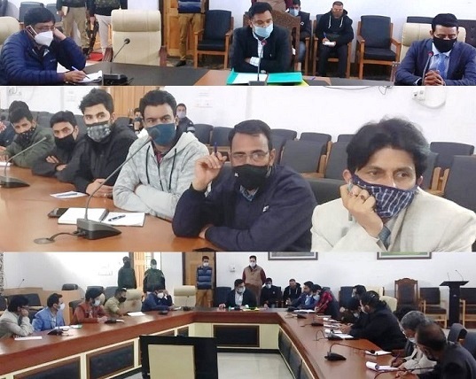 Strategise Covid mitigation measures at local level for smooth implementation of Govt restrictions: DC Ang to officers Strategise Covid mitigation measures at local level for smooth implementation of Govt restrictions: DC Ang to officers