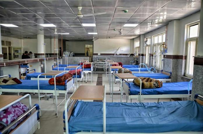 Growing surge of covid, 100 bedded hospital ready in Bandipora Growing surge of covid, 100 bedded hospital ready in Bandipora