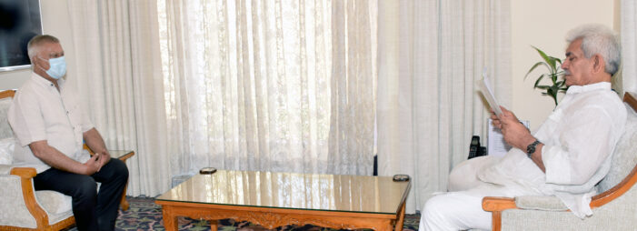 Former Minister, delegation of elected representatives call on Lt Governor Former Minister, delegation of elected representatives call on Lt Governor