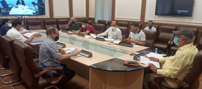 Navin Choudhary reviews functioning of Animal, Sheep Husbandry, Fisheries Navin Choudhary reviews functioning of Animal, Sheep Husbandry, Fisheries